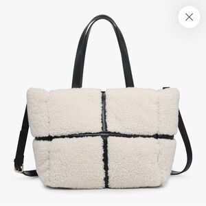Sherpa Contrast Tote